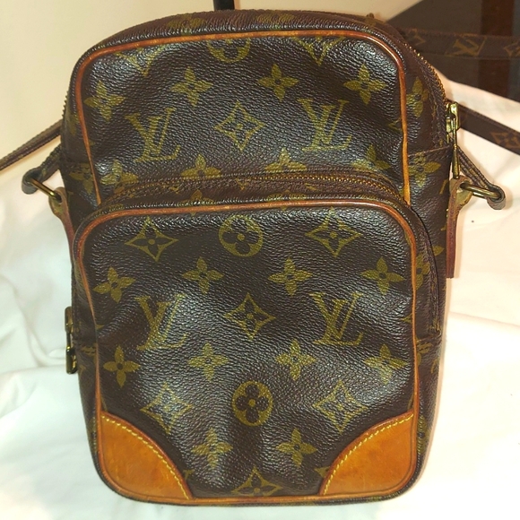 LOUIS VUITTON Aunthentic Vintage Monogram Amazon Shoulder Crossbody Bag - Picture 1 of 16